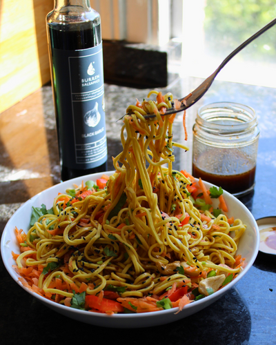 MISO AND BLACK GARLIC DRESSING