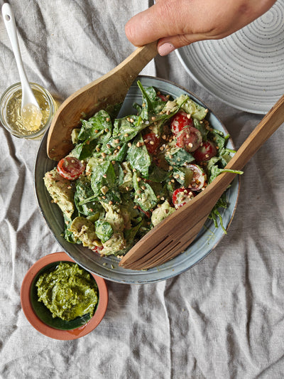 Chicken Pesto Salad