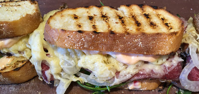 Burren Balsamics Reuben Sandwich