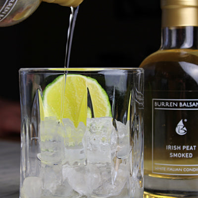 Irish Peat Smoked White Balsamic Smokey Buckless (Non Alcoholic version of an Irish Buck)