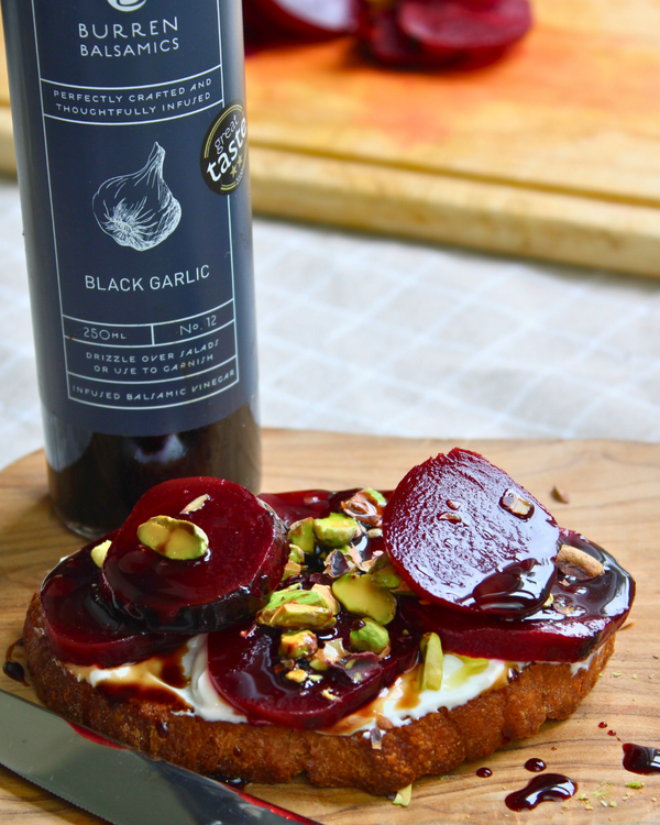 Whipped Goats Cheese, Beetroot & Pistachio