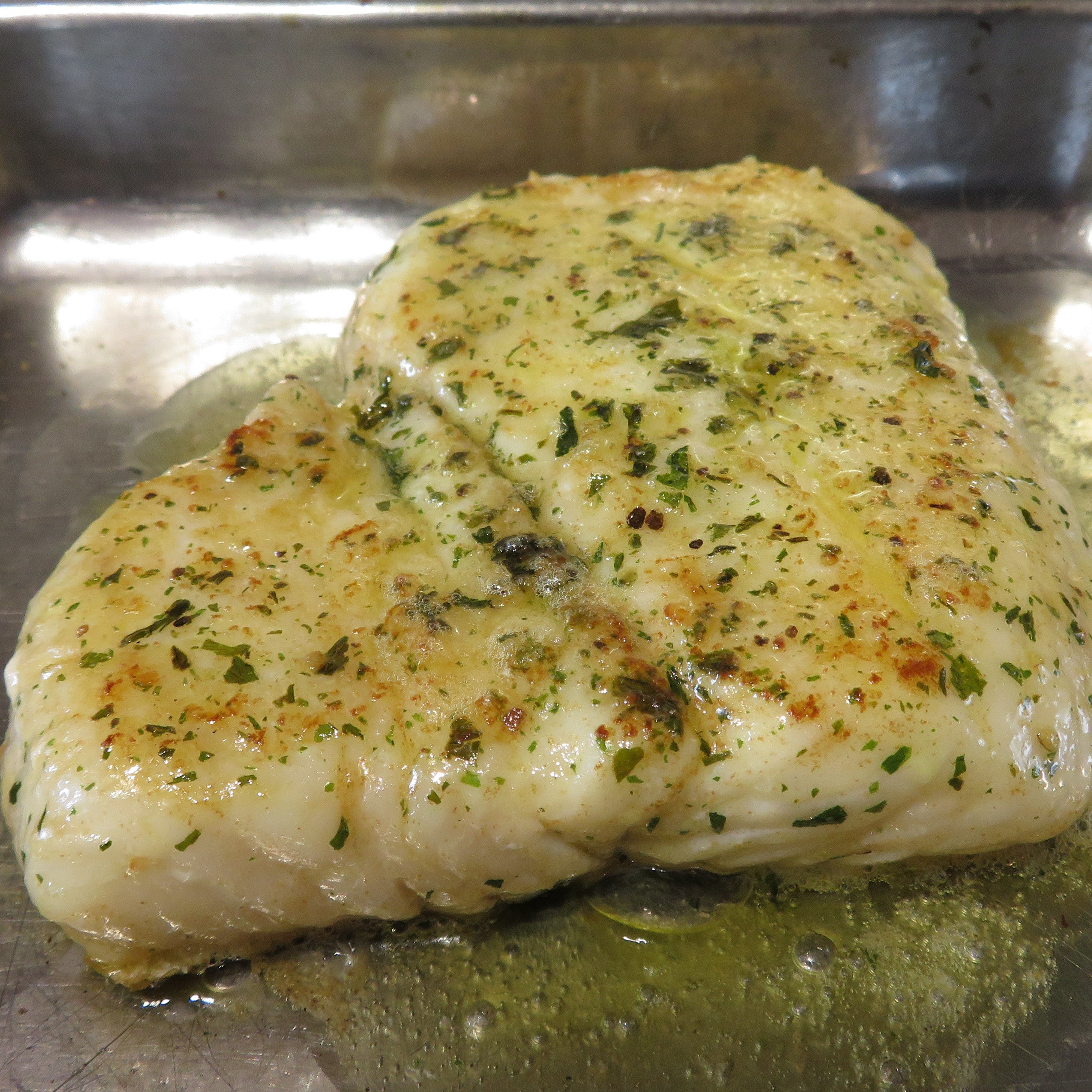 wild garlic pan fried hake recipe