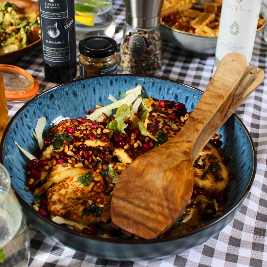 Marinated Halloumi, Fennel and Orange Salad