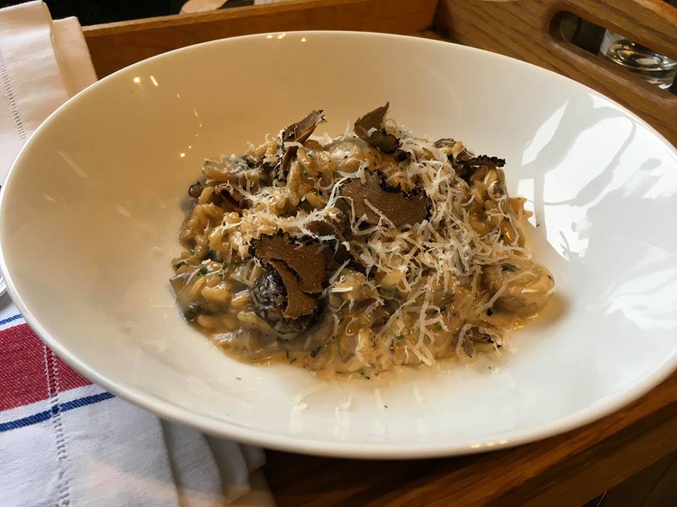Truffle mushroom risotto recipe