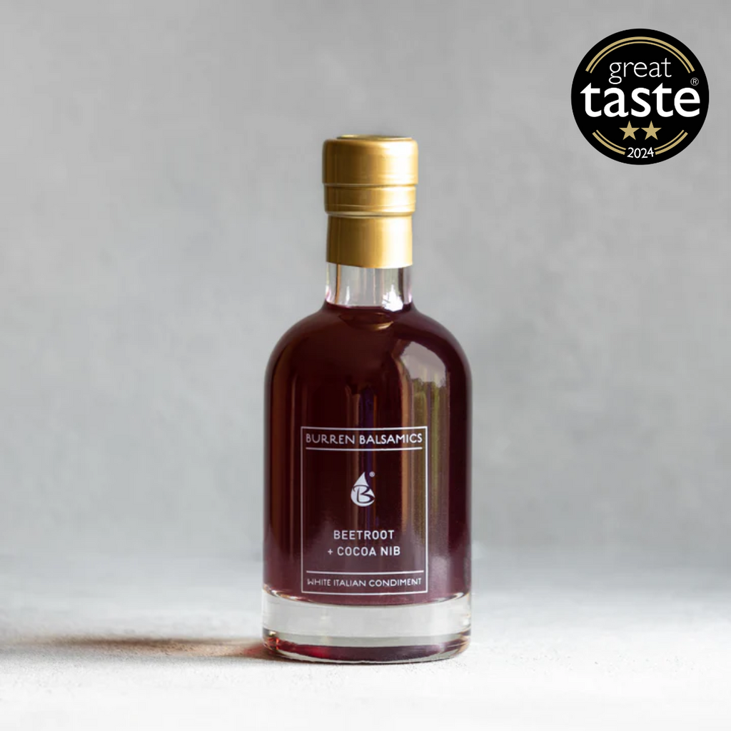 Beetroot & Cacao Nib infused White Condiment