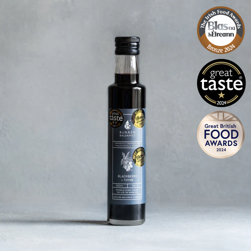 Blackberry and Thyme Infused Balsamic Vinegar