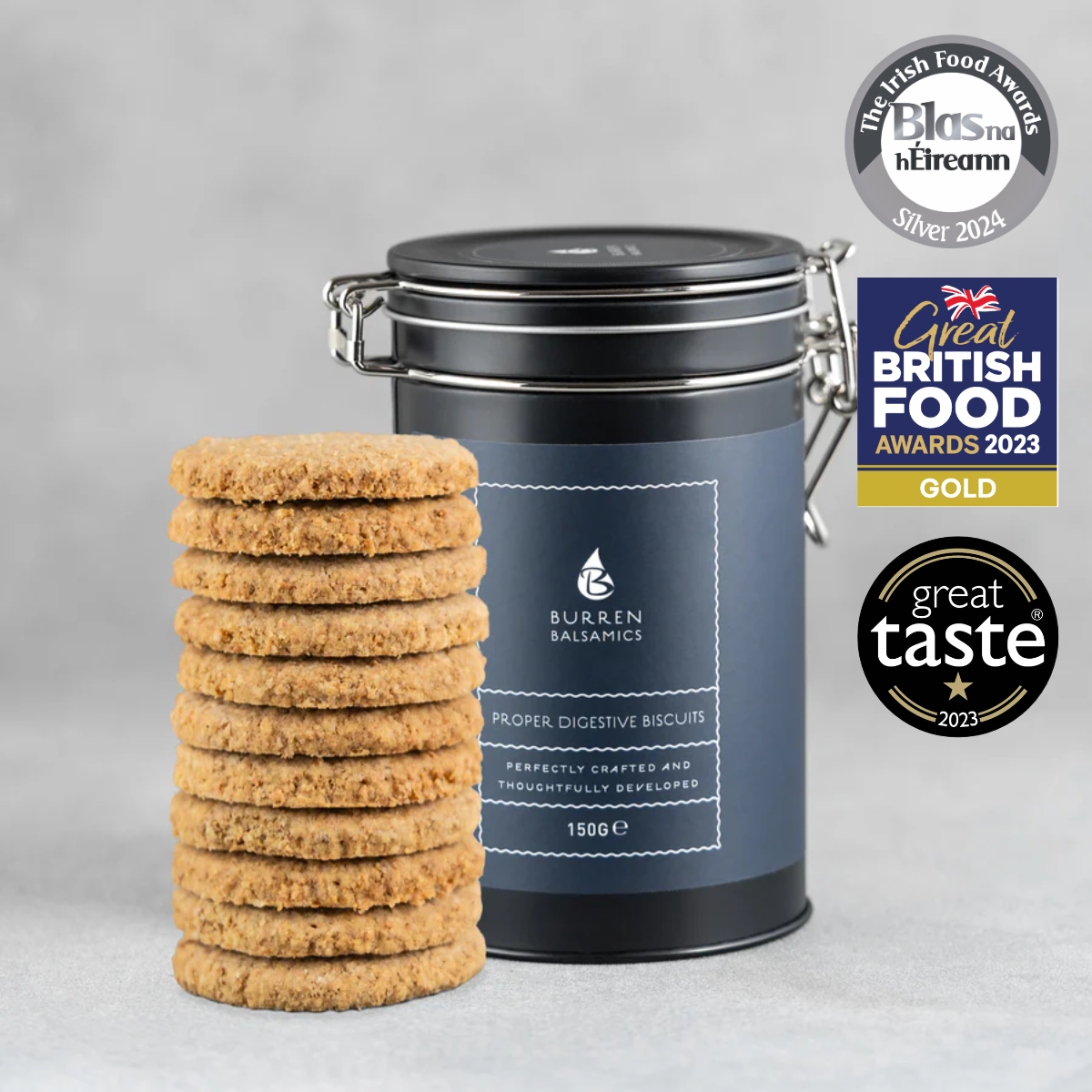 Burren Balsamics Proper Digestive Biscuits
