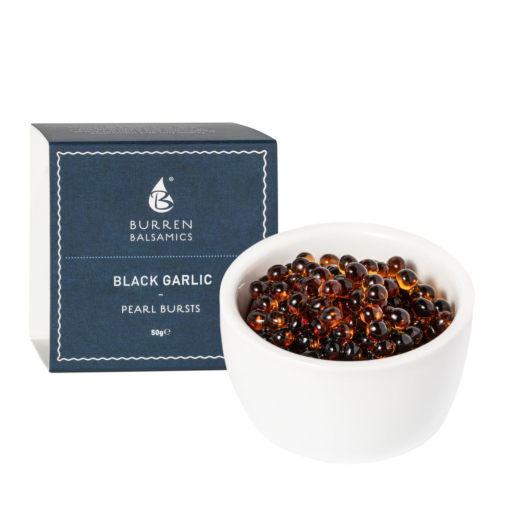 Black Garlic Balsamic Pearls
