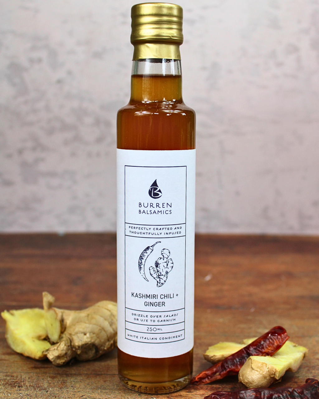 Kashmiri Chilli & Ginger Infused White Condiment