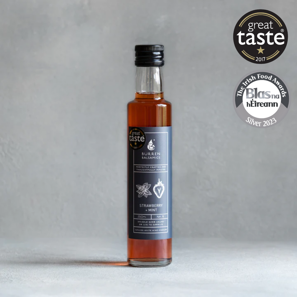 Strawberry and Mint infused Balsamic Vinegar
