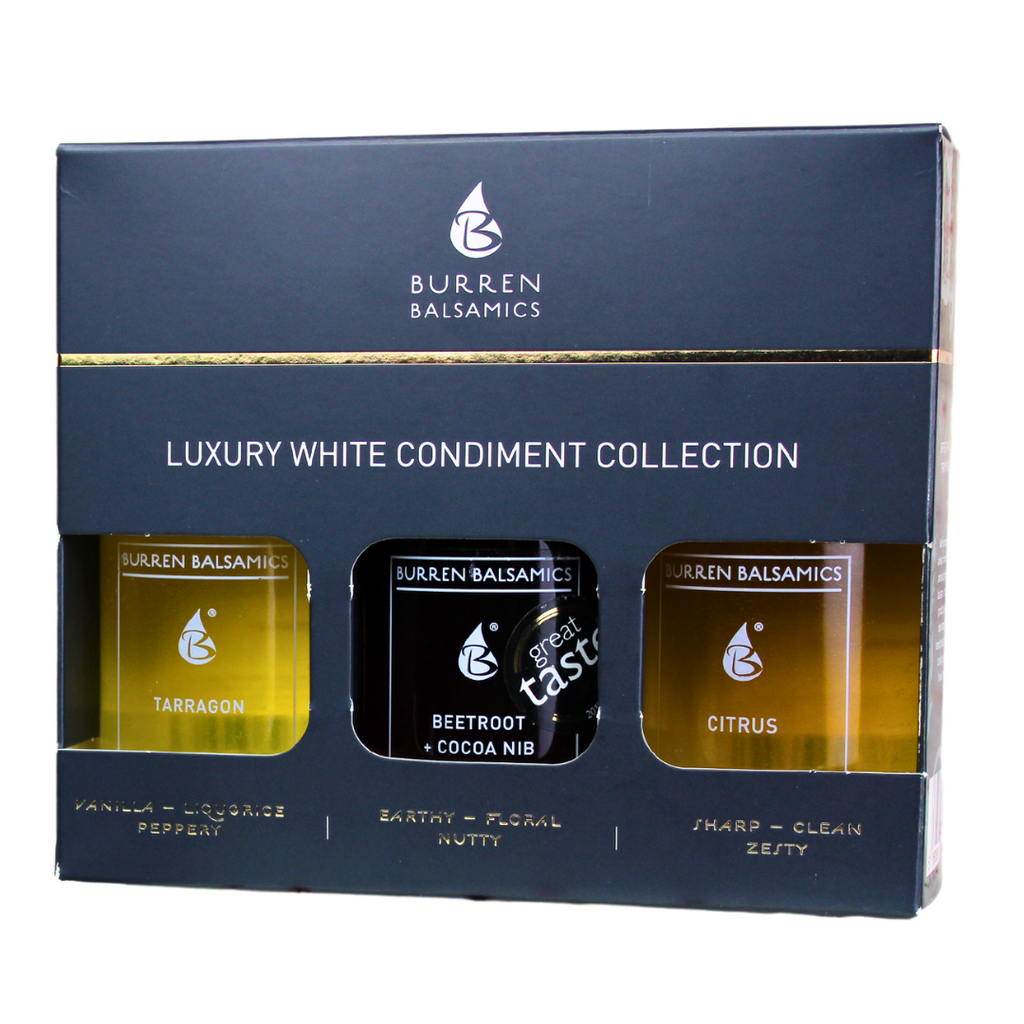 Luxury White Condiment Collection