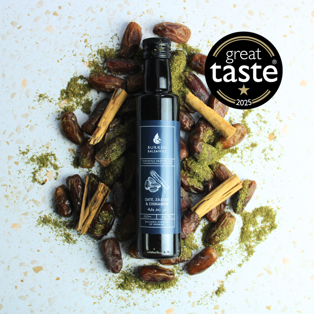 Date, Za'atar and Cinnamon Infused Balsamic Vinegar