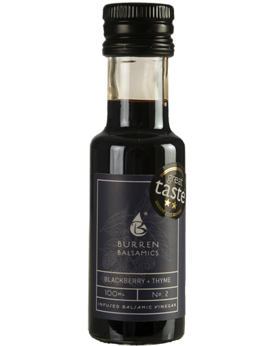 Blackberry and Thyme infused balsamic vinegar