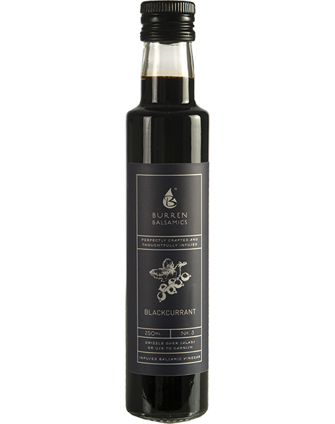 blackcurrant infused balsamic vinegar