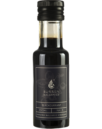 blackcurrant infused balsamic vinegar