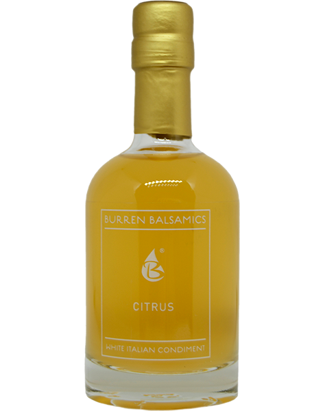 citrus infused white balsamic vinegar