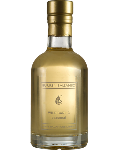 wild garlic infused white balsamic vinegar